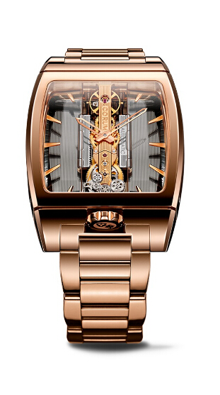Corum Golden Bridge Automatic Red Gold watch REF: 313.165.55/V100 GL10R Review